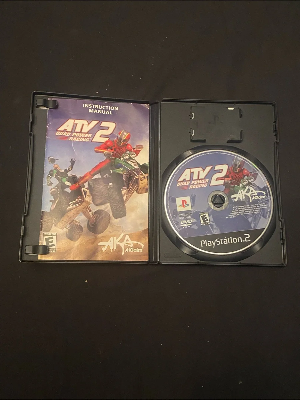 Sony PlayStation 2 ATV Quad Power Racing 2 Red Cover